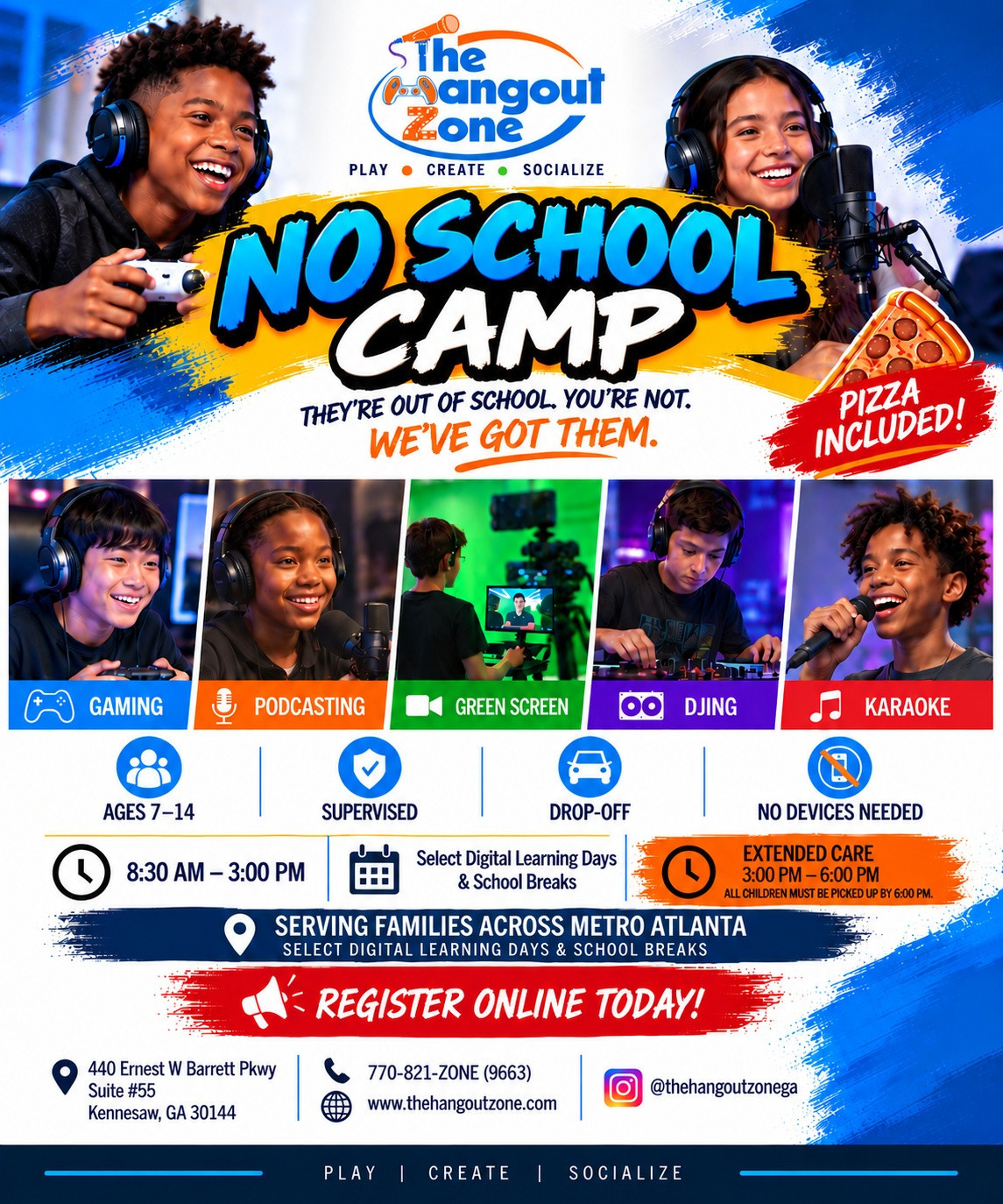 Fall Break Camp - Starting Oct. 12th